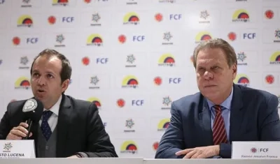 Ernesto Lucena y Ramón Jesurun.