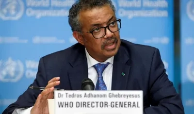 Tedros Adhanom Ghebreyesus, director general de la Organización Mundial de la Salud (OMS) 