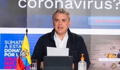 El Presidente de la República, Iván Duque.