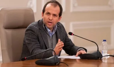 El Ministro de Deporte, Ernesto Lucena.