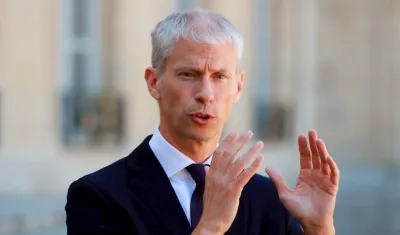 El ministro de Cultura de Francia, Franck Riester.