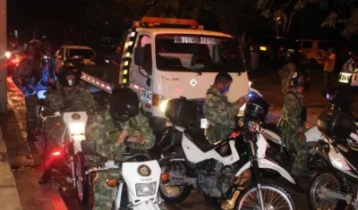 Los operativos contaron con el apoyo del Ejército y la Fuerza Aérea.