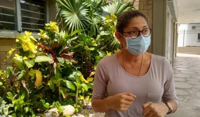 Alma Solano, Secretaria de Salud del Atlántico.