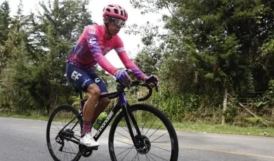El ciclista colombiano Rigoberto Urán.