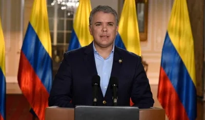 El Presidente de la República, Iván Duque.