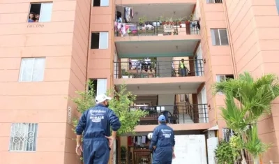 Diligencia de la Patrulla Covid.