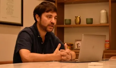 El Alcalde de Barranquilla, Jaime Pumarejo.