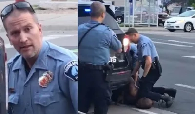 Momentos del ataque de Derek Chauvin a George Floyd.