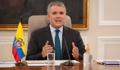 El Presidente de la República, Iván Duque.