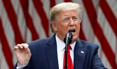 Donald Trump, presidente de los Estados Unidos.