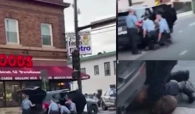 Aparece otro video del arresto de George Floyd en Mineápolis.