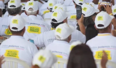 Juntas de Acción Comunal en campaña.