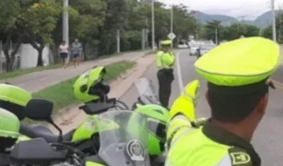 El policía hacía parte de la Seccional de Tránsito y Transporte del departamento del Atlántico.