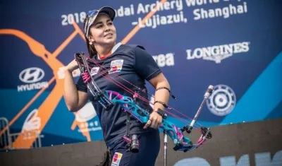 La colombiana Sara López.