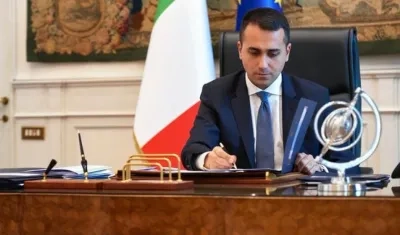 El ministro de Exteriores, Luigi Di Maio.