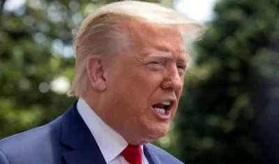 Donald Trump, presidente de los Estados Unidos.