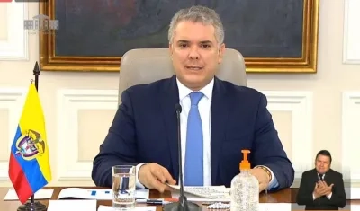 Presiente Iván Duque.