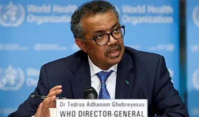 El director general de la OMS, Tedros Adhanom Ghebreyesus.