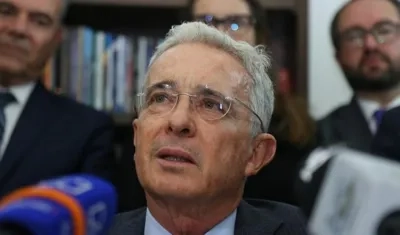 Álvaro Uribe Vélez, expresidente.