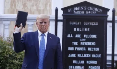 Donald Trump, presidente de los Estados Unidos.