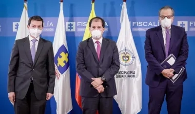 Los jefes de la Contraloría, Fiscalía y Procuraduría.