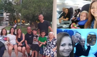 La familia Marimón en Argentina.