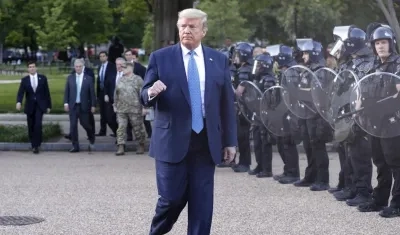 Donald Trump, presidente de los Estados Unidos.