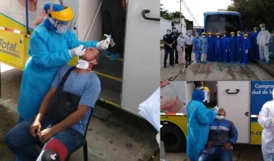 Pruebas de Covid-19.