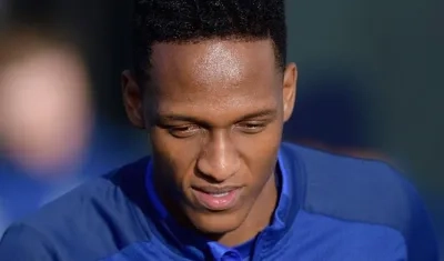 Yerry Mina, jugador colombiano.