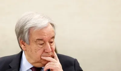 El secretario general de Naciones Unidas, Antonio Guterres.