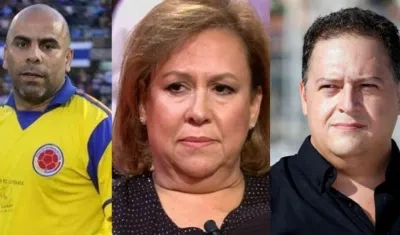 Chicho Serna, María Isabel Santos y Juan Sebastián Marroquín.