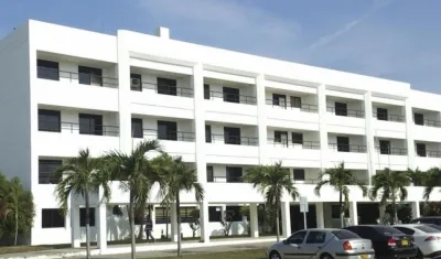 Clínica de la Policía, en Barranquilla.