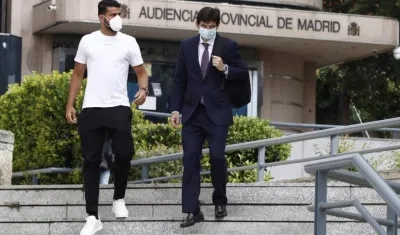 El futbolista del Atlético de Madrid, Diego Costa.