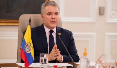 El Presidente de la República, Iván Duque.