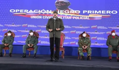 El presidente de Venezuela, Nicolás Maduro.