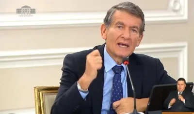 Ministro de Trabajo, Ángel Custodio Cabrera.