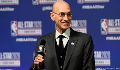 Comisionado de la NBA, Adam Silver.