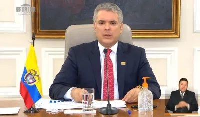 Presidente Iván Duque.