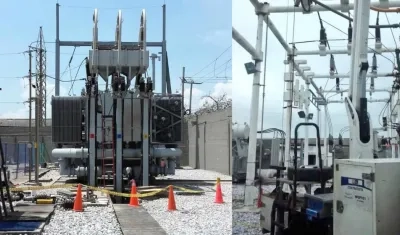 Subestación Unión donde se harán trabajos en dos circuitos.