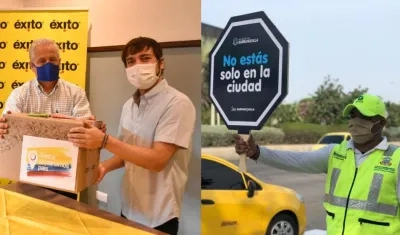 Tapabocas del Éxito y Procaps.