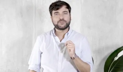 El Alcalde de Barranquilla, Jaime Pumarejo.