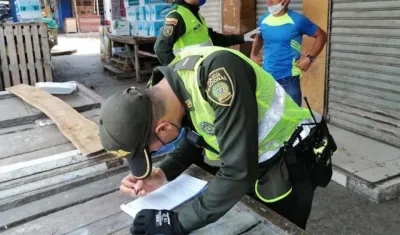 Comparendos impuestos por la Policía.
