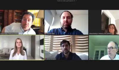 La reunión virtual.