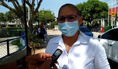 Zoila Llanos, Secretaria de Salud de Galapa.