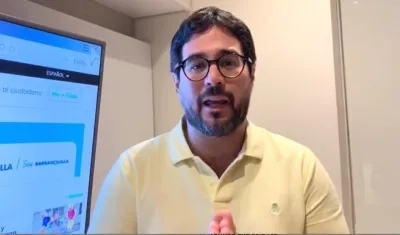 Clemente Fajardo, Secretario de Gobierno de Barranquilla.