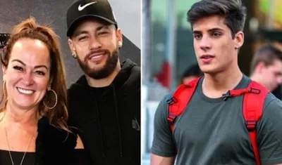 Nadine Gonçalves, Neymar y Tiago Ramos.
