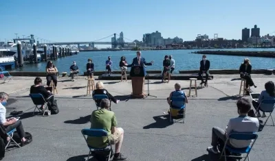 Alcalde de Nueva York, Bill de Blasio.