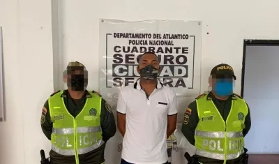 El indiciado fue capturado por la Policía de Atlantico.