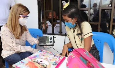 La Gobernadora del Atlántico, Elsa Noguera.