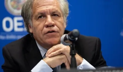 Luis Almagro, secretario de la OEA.